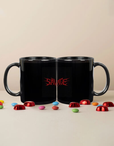 Black Coffee Mug