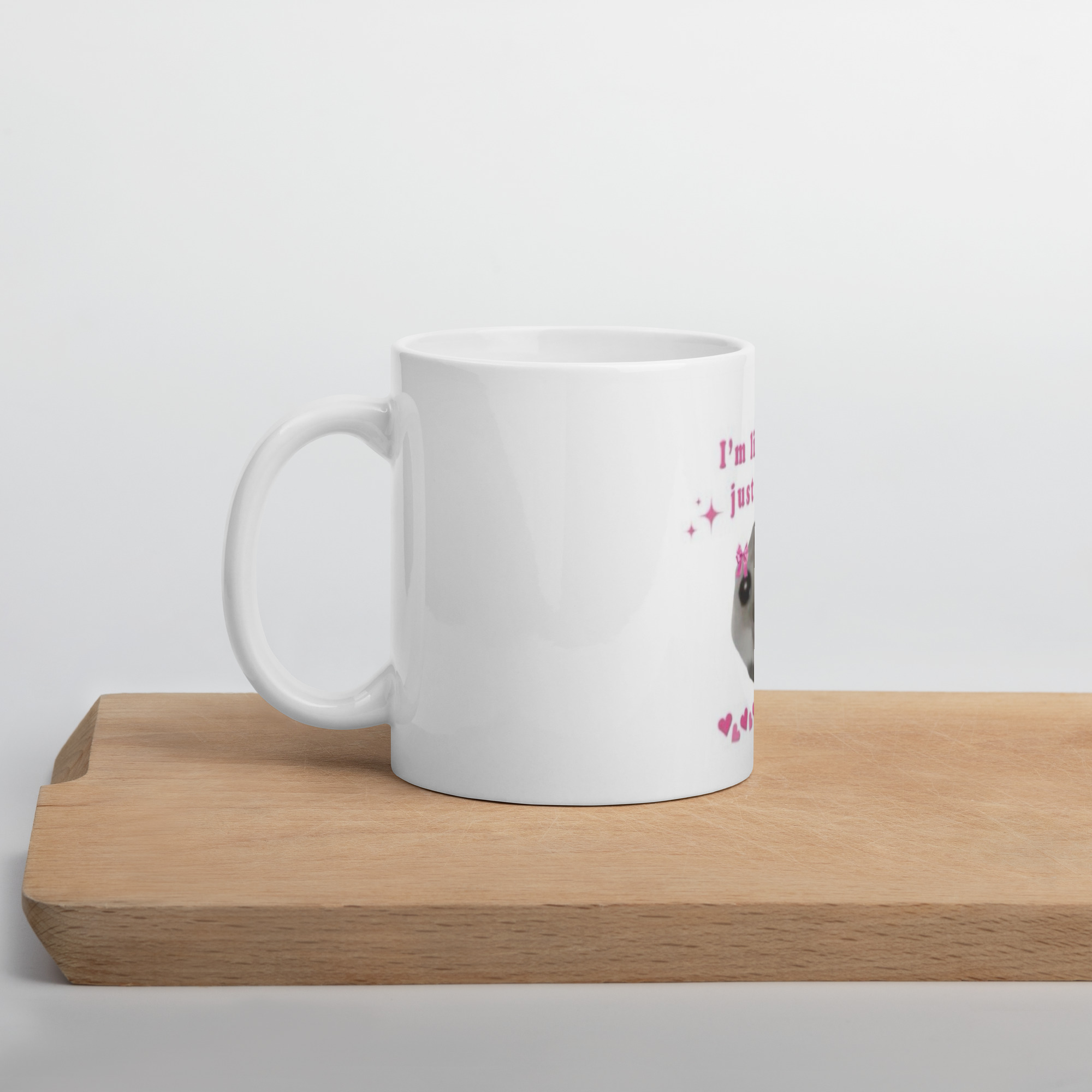 White glossy mug - Image 2